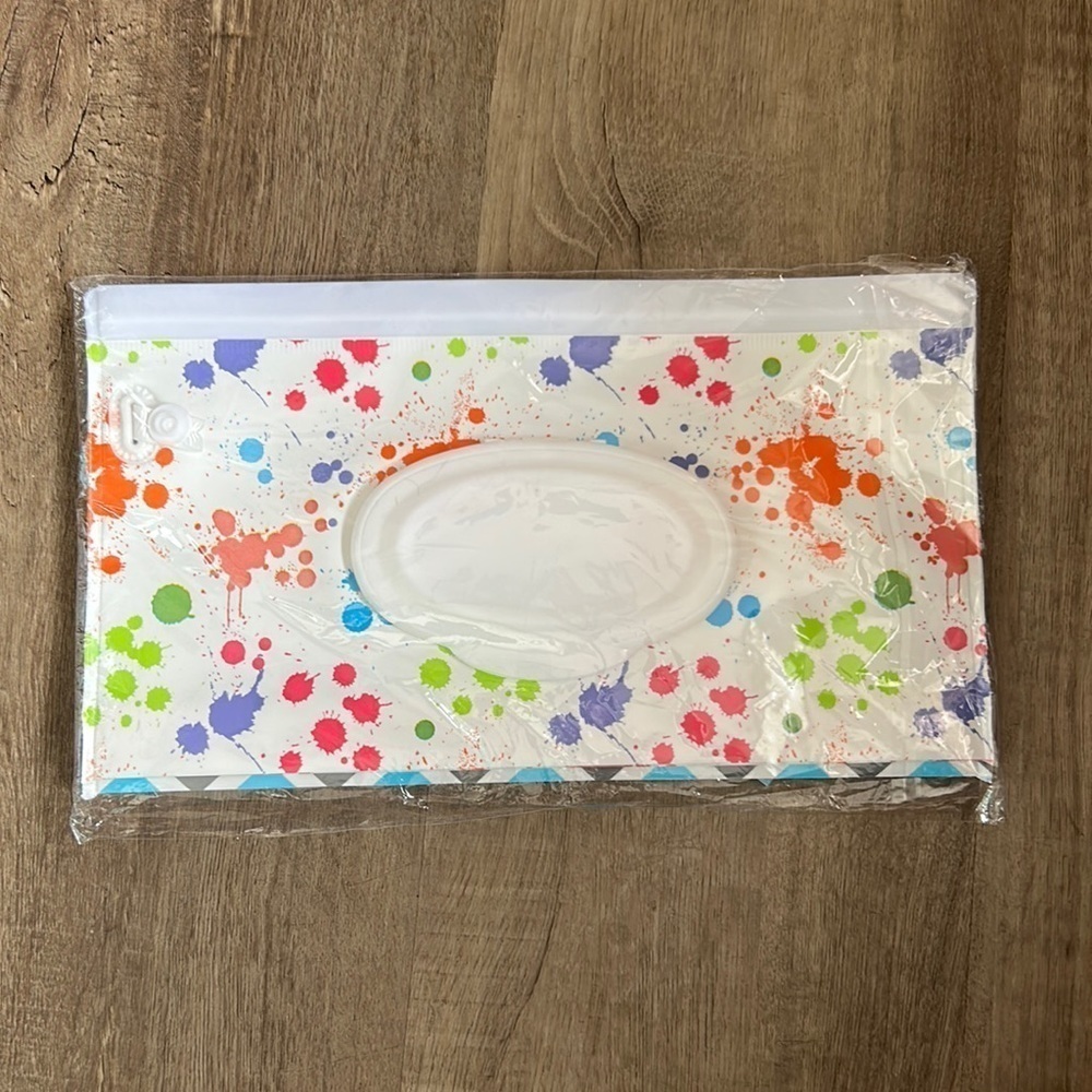 Reusable Eco Friendly Durable Portable Wet Wipe Pouch, 2 pack